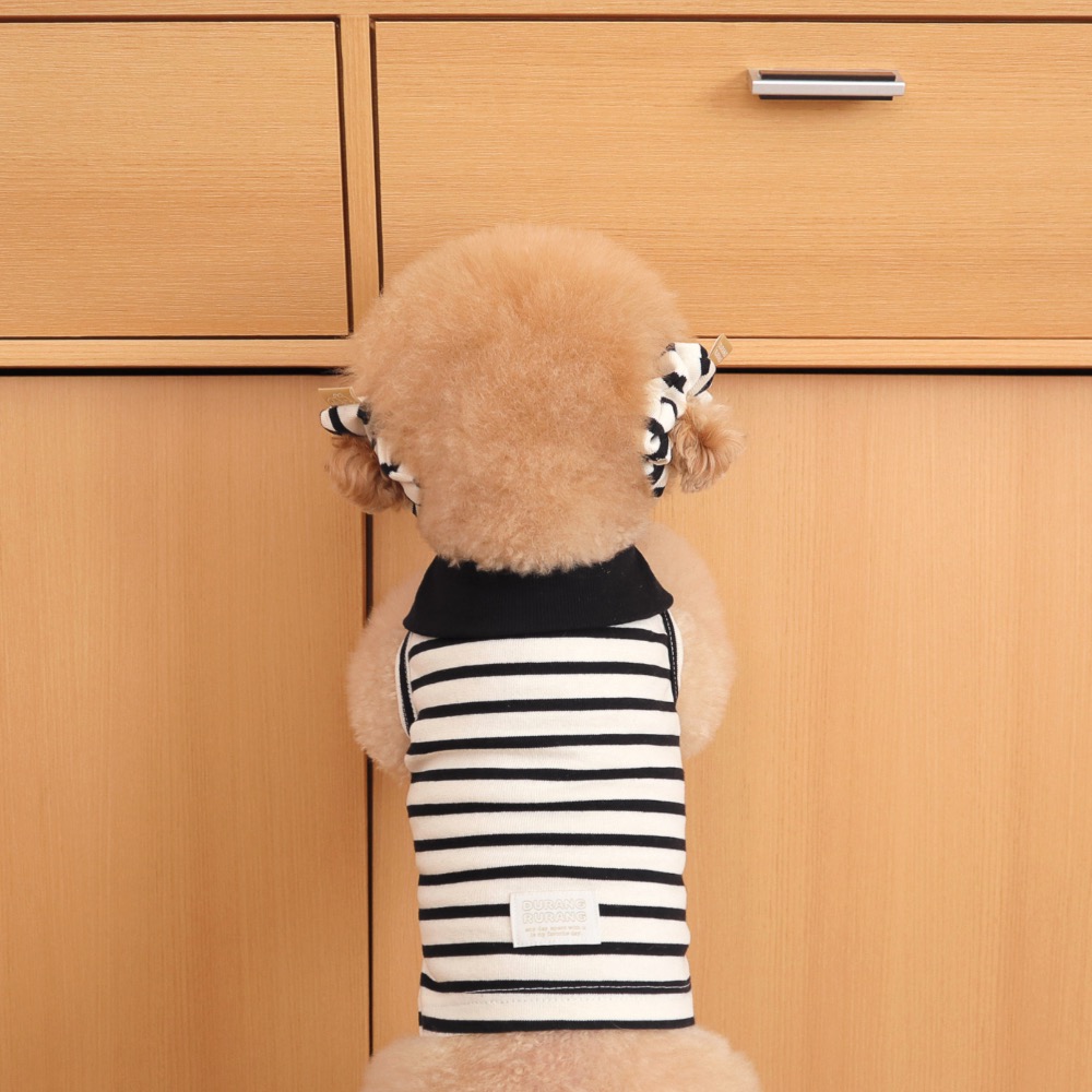 🇰🇷DR經典黑白條紋背心-規格圖5