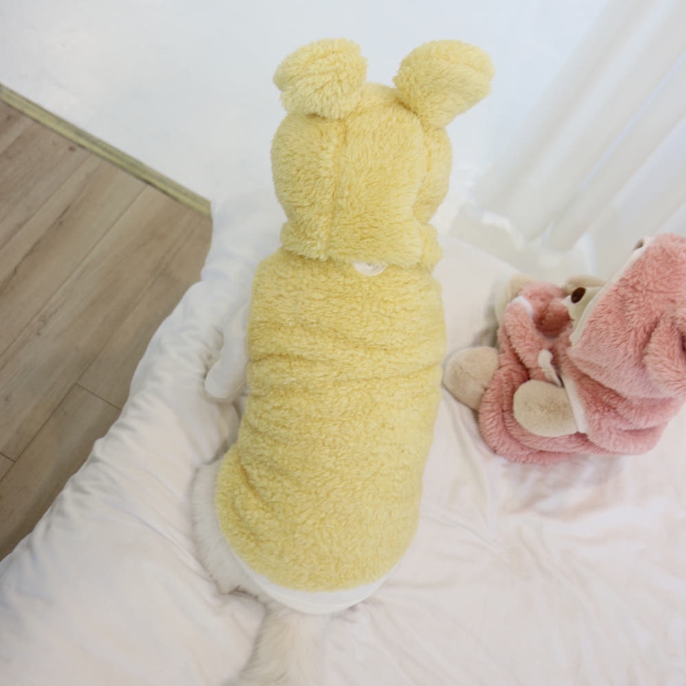 熊熊耳朵絨毛背心-細節圖6