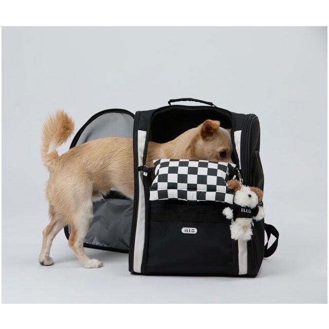 🇰🇷iLLO棋盤格後背包-細節圖5
