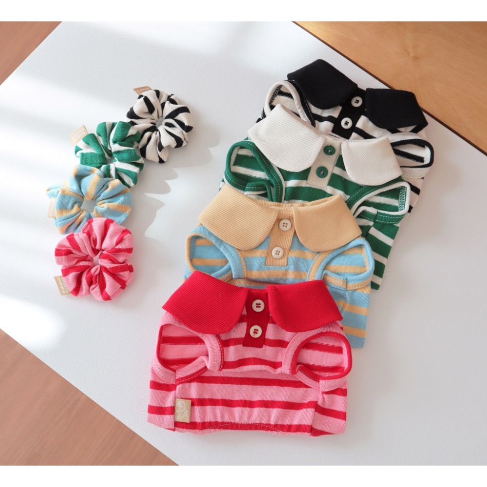 🇰🇷DR彈性條紋耳飾｜兩枚一組-細節圖3