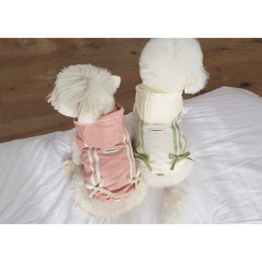 🇰🇷DR防水連帽背心｜粉色現貨M-細節圖4