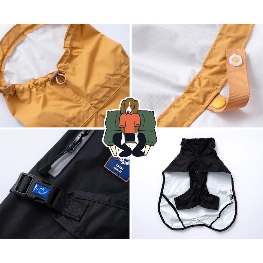 PG高機能防水雨衣｜M-5XL-細節圖4