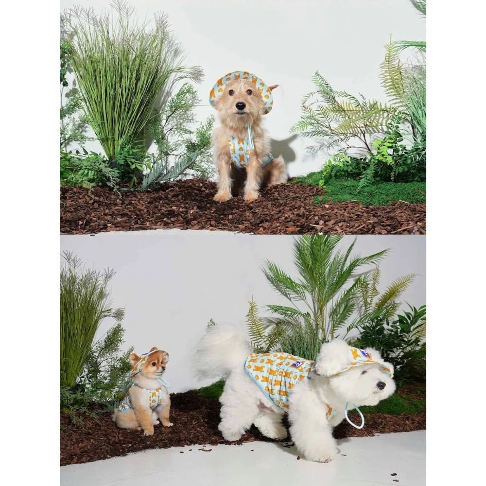 PG滿版熊熊涼感帽(贈2枚保冰網墊)｜S-2XL-細節圖2