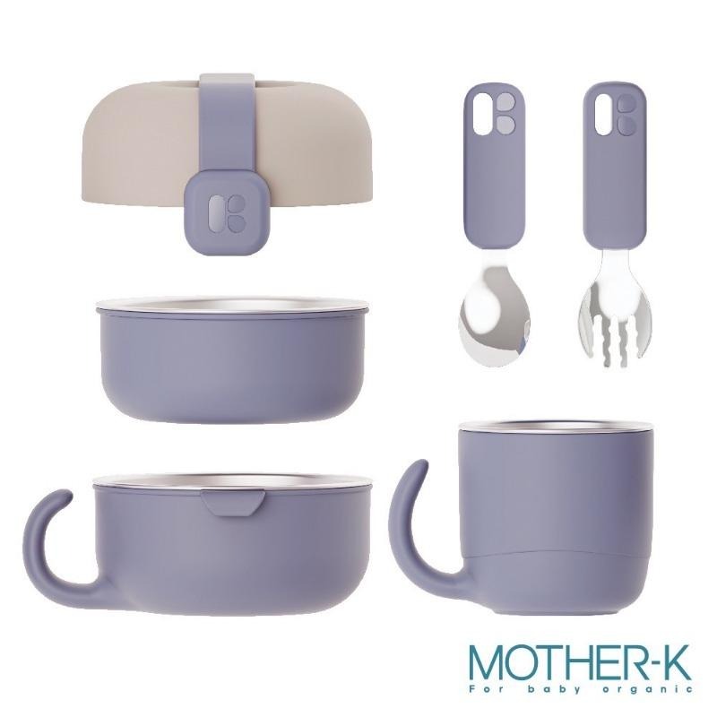 韓國MOTHER-K Hug 外出豪華不鏽鋼餐具多件組-細節圖3