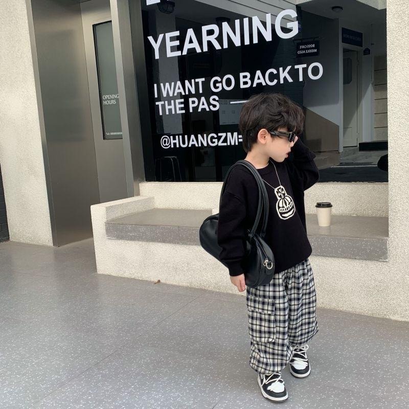 簡約皇冠圖案毛衣-細節圖3