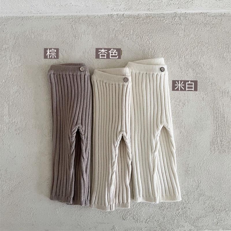 羅紋針織打底褲-細節圖3