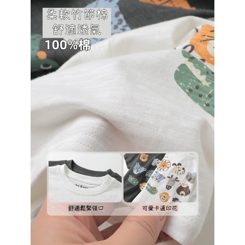 會呼吸的卡通印花短袖-細節圖7