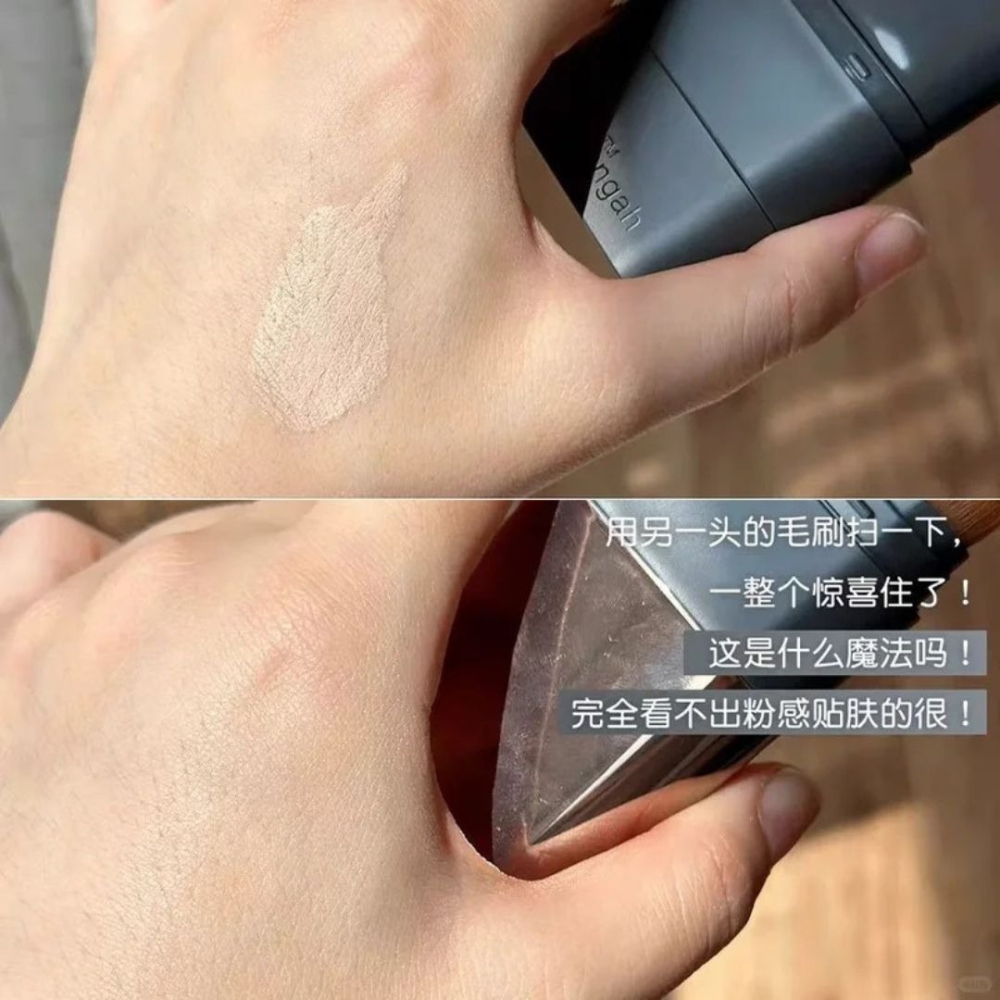 CHOSUNGAH｜陶瓷光澤 無暇絲絨 雙頭粉底棒 遮瑕棒 奶油肌 升級版 粉底 刷頭 長效 素顏棒｜DBK生活美學｜-細節圖9