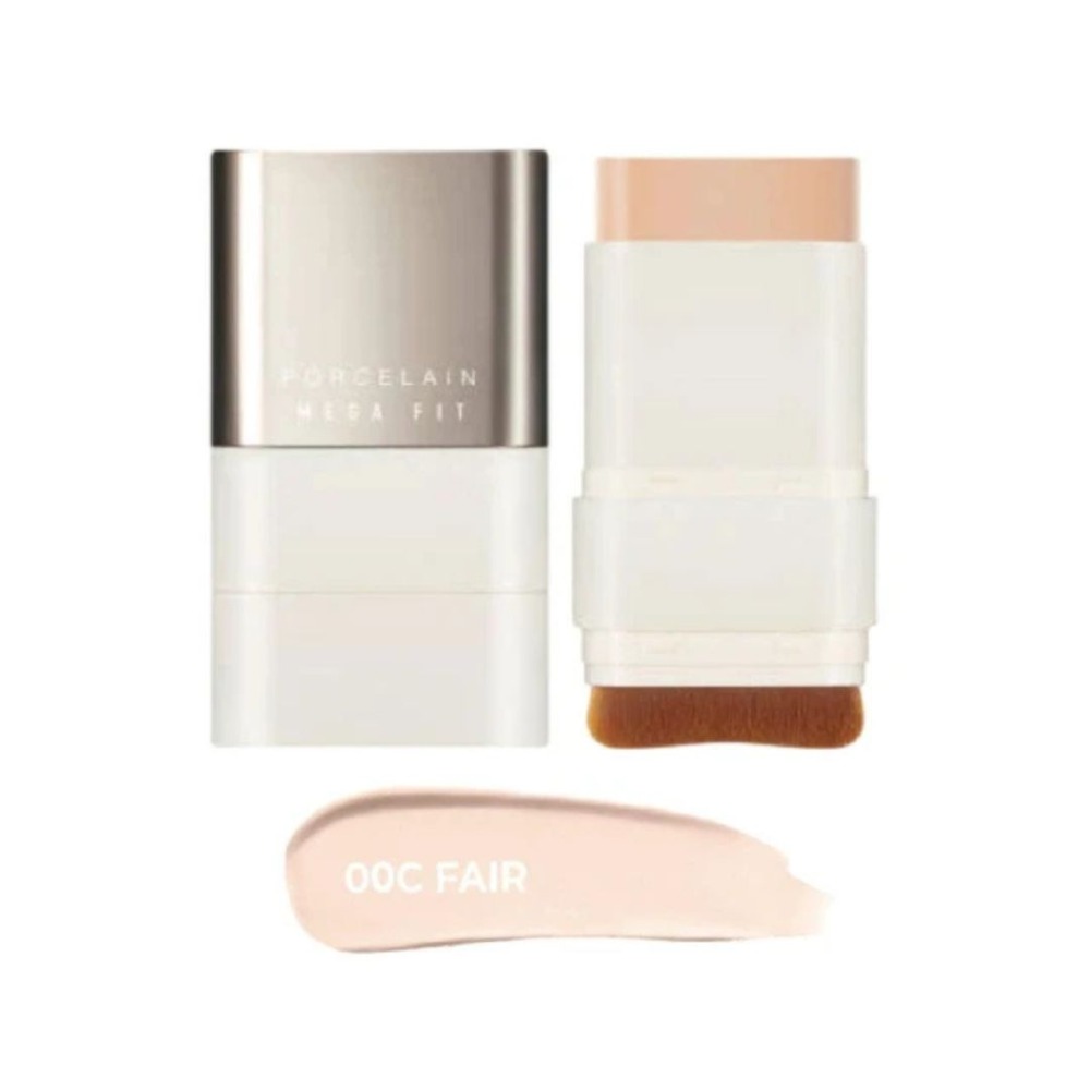 CHOSUNGAH｜陶瓷光澤 無暇絲絨 雙頭粉底棒 遮瑕棒 奶油肌 升級版 粉底 刷頭 長效 素顏棒｜DBK生活美學｜-規格圖10