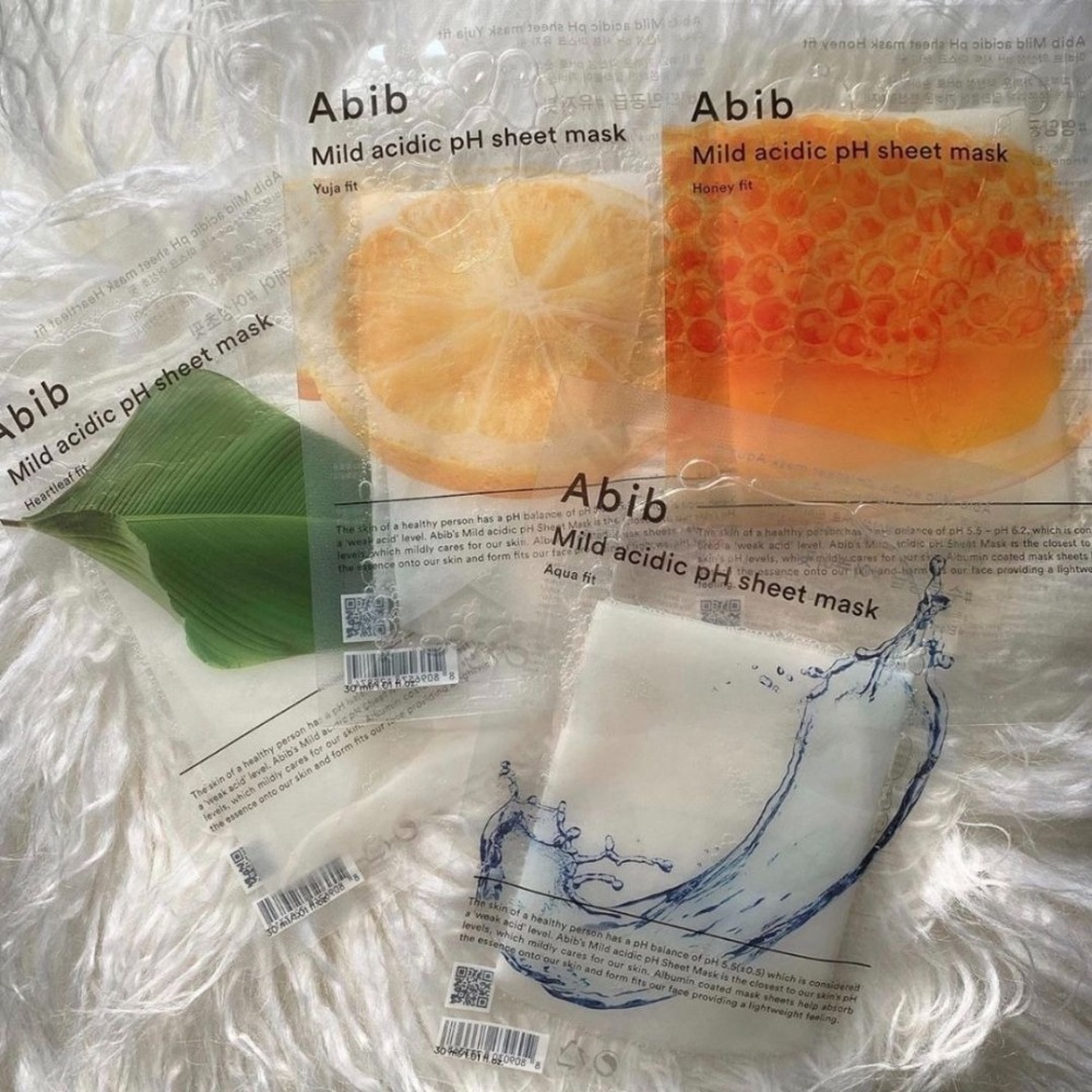 Abib | 透明 PH 面膜  弱酸性 舒緩 保濕 補水 水庫 柚子 蜂蜜 魚腥草 復活草 清爽｜DBK生活美學｜-細節圖4