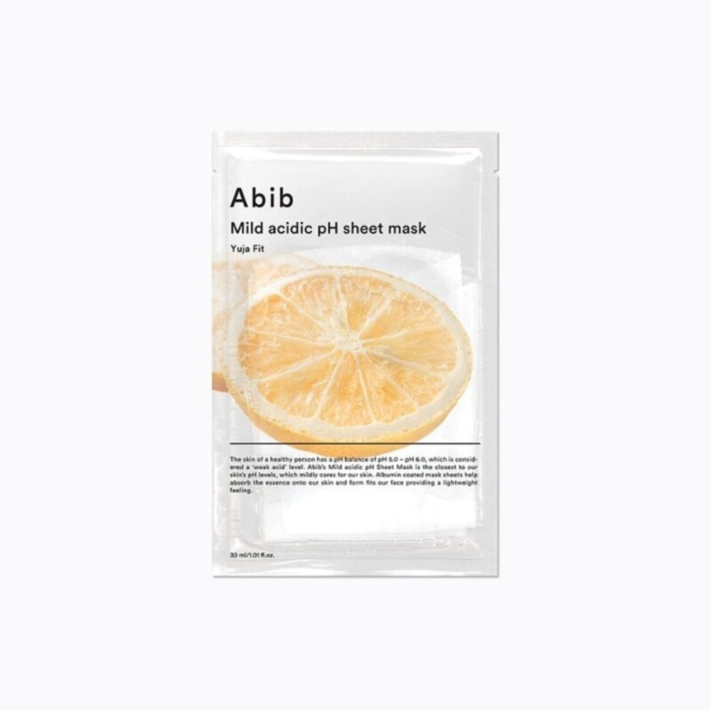 Abib | 透明 PH 面膜  弱酸性 舒緩 保濕 補水 水庫 柚子 蜂蜜 魚腥草 復活草 清爽｜DBK生活美學｜-規格圖6