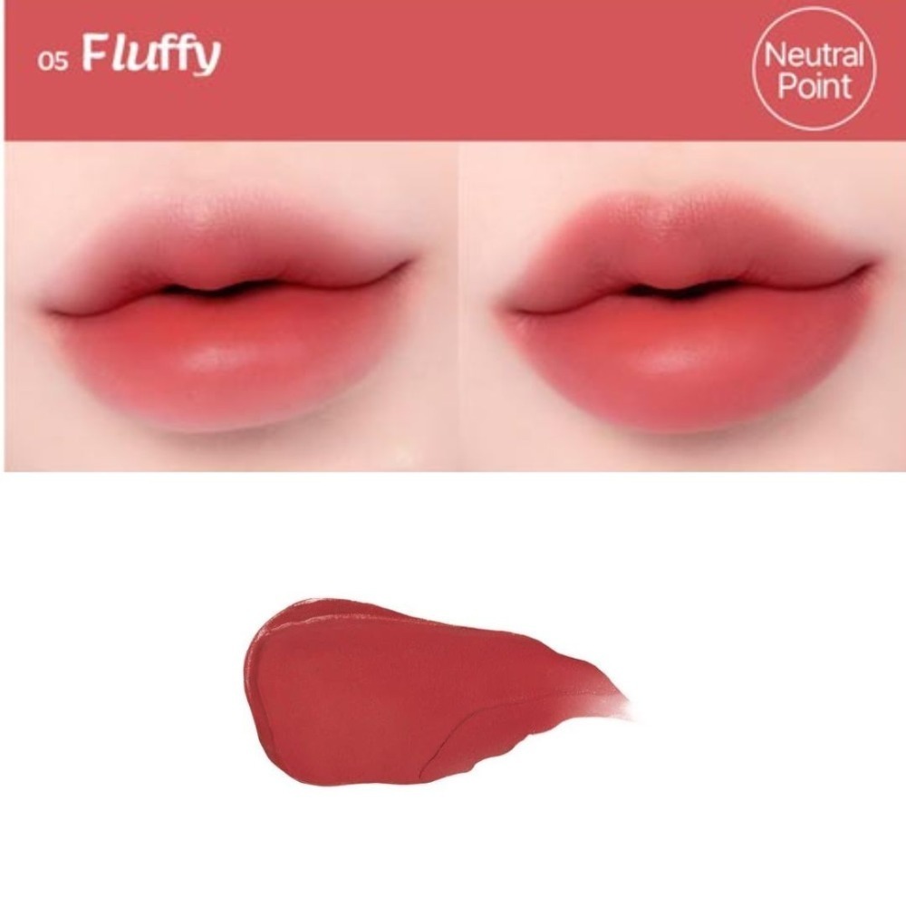 2an｜怡豔 絲絨唇釉 霧面唇釉 口紅 唇泥 啞光 FLUFFY BLUR TINT｜DBK生活美學｜-規格圖4