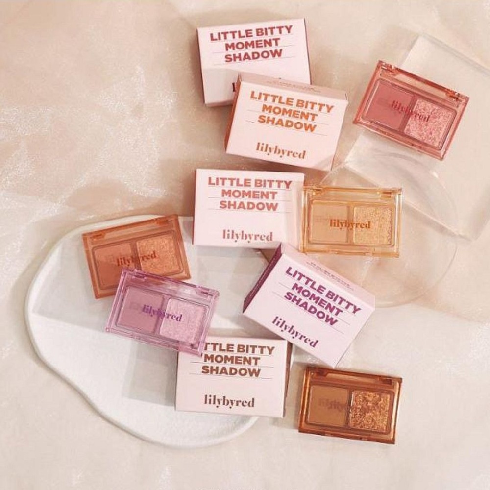 Lilybyred｜點滴時刻眼影盤 雙色眼影 兩色眼影 眼影 霧面 亮片 眼影盤 小巧雙色眼影盤｜DBK生活美學｜-細節圖2
