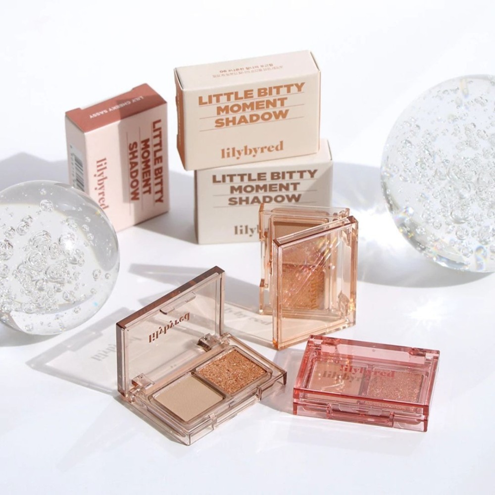 Lilybyred｜點滴時刻眼影盤 雙色眼影 兩色眼影 眼影 霧面 亮片 眼影盤 小巧雙色眼影盤｜DBK生活美學｜-細節圖3