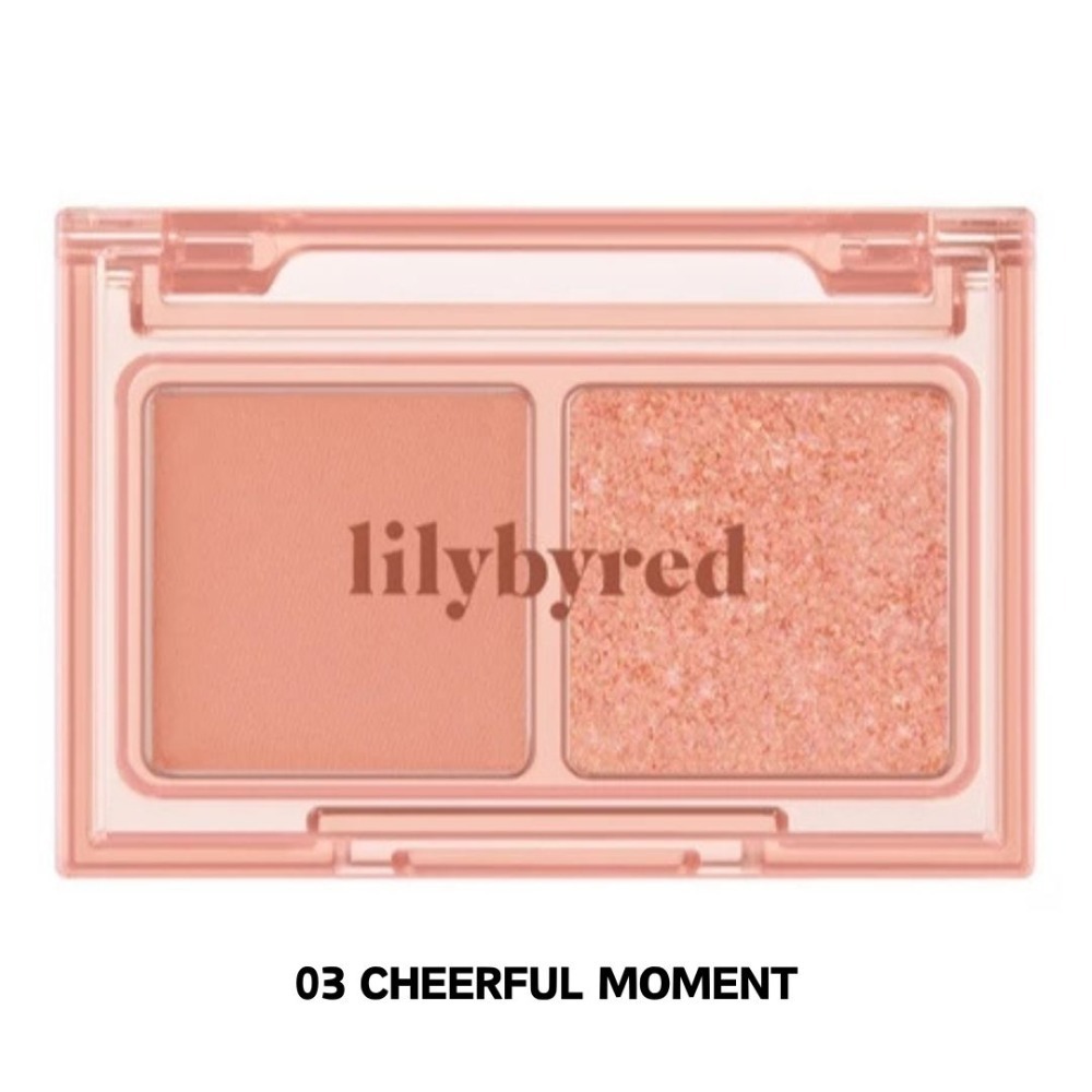 Lilybyred｜點滴時刻眼影盤 雙色眼影 兩色眼影 眼影 霧面 亮片 眼影盤 小巧雙色眼影盤｜DBK生活美學｜-規格圖7