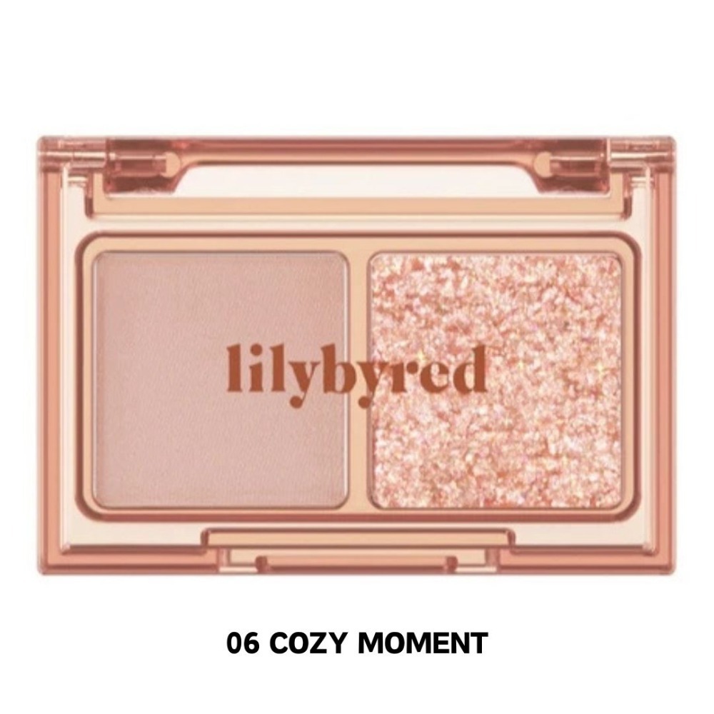 Lilybyred｜點滴時刻眼影盤 雙色眼影 兩色眼影 眼影 霧面 亮片 眼影盤 小巧雙色眼影盤｜DBK生活美學｜-規格圖7