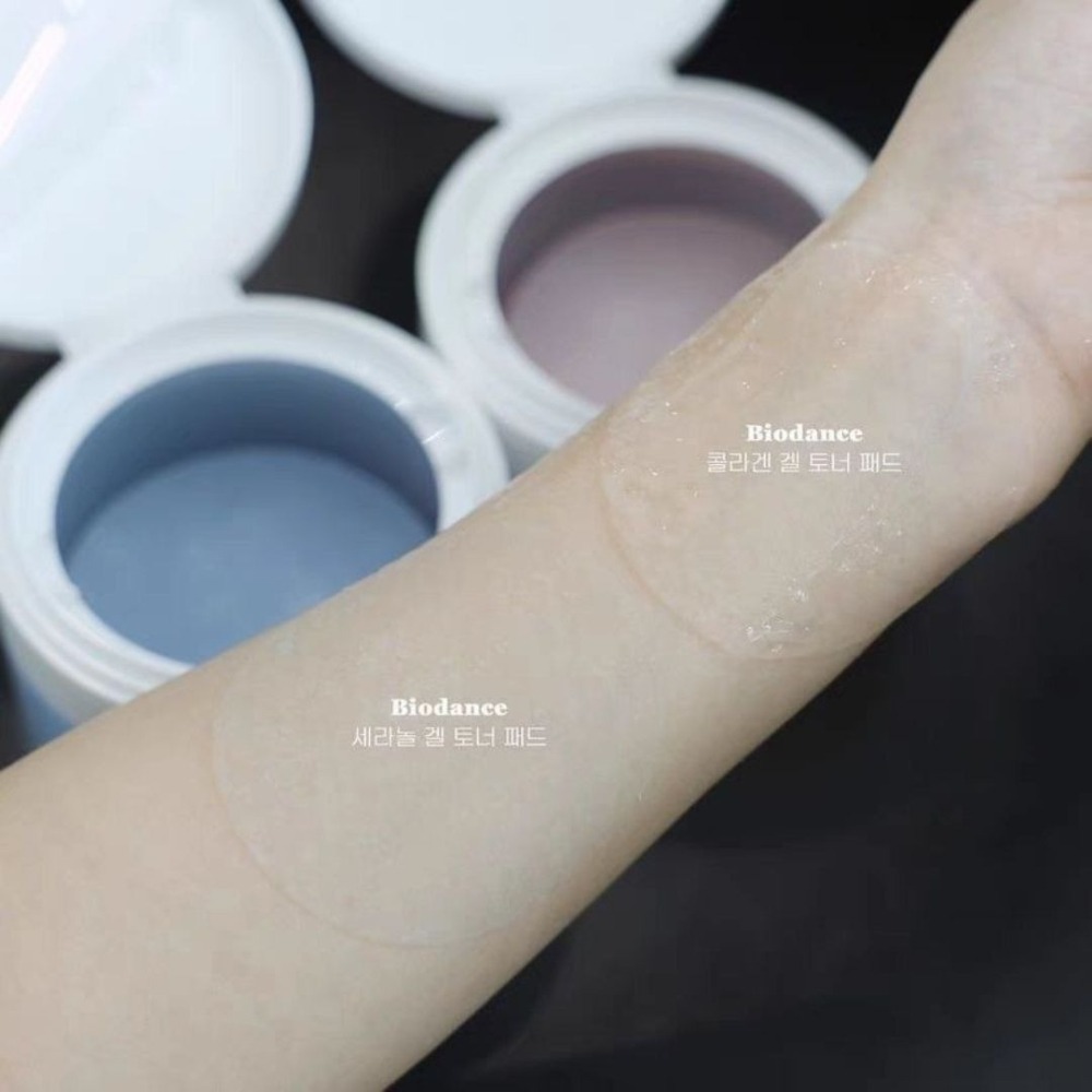 Biodance｜膠原蛋白 緊緻彈潤 凝膠棉片 保濕鎮定 粉色棉片 藍色色棉片 毛孔管理 緊緻 舒緩｜DBK生活美學｜-細節圖4
