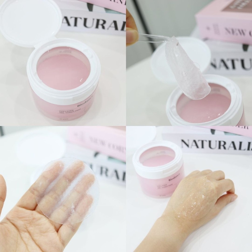 Biodance｜膠原蛋白 緊緻彈潤 凝膠棉片 保濕鎮定 粉色棉片 藍色色棉片 毛孔管理 緊緻 舒緩｜DBK生活美學｜-細節圖5