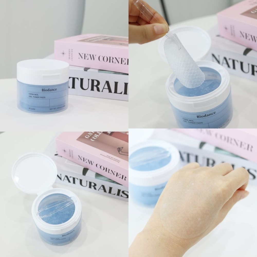 Biodance｜膠原蛋白 緊緻彈潤 凝膠棉片 保濕鎮定 粉色棉片 藍色色棉片 毛孔管理 緊緻 舒緩｜DBK生活美學｜-細節圖6