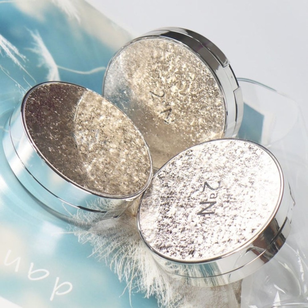 2an | 怡豔 水光彈力氣墊霜  氣墊粉餅 保濕 遮瑕 提亮 防護 防曬 替換裝｜DBK生活美學｜-細節圖2