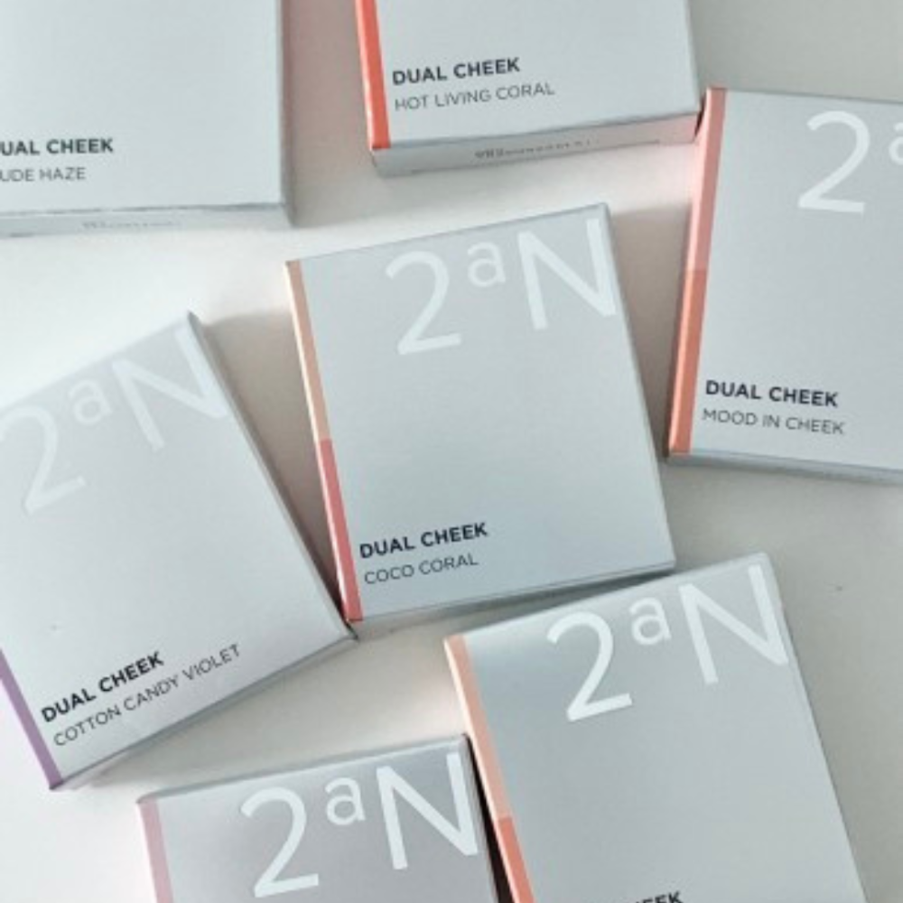 2aN | 怡豔 腮红 DUAL CHEEK 雙色腮紅 彩妝 腮紅盤 雙色 渲染 層次｜DBK生活美學｜-細節圖2