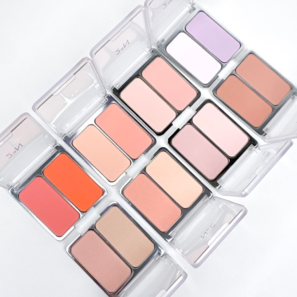 2aN | 怡豔 腮红 DUAL CHEEK 雙色腮紅 彩妝 腮紅盤 雙色 渲染 層次｜DBK生活美學｜-細節圖3