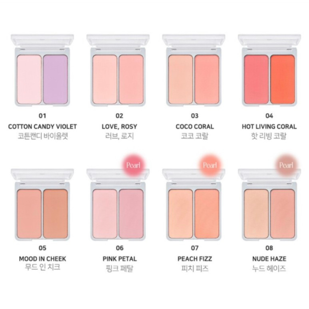 2aN | 怡豔 腮红 DUAL CHEEK 雙色腮紅 彩妝 腮紅盤 雙色 渲染 層次｜DBK生活美學｜-細節圖4