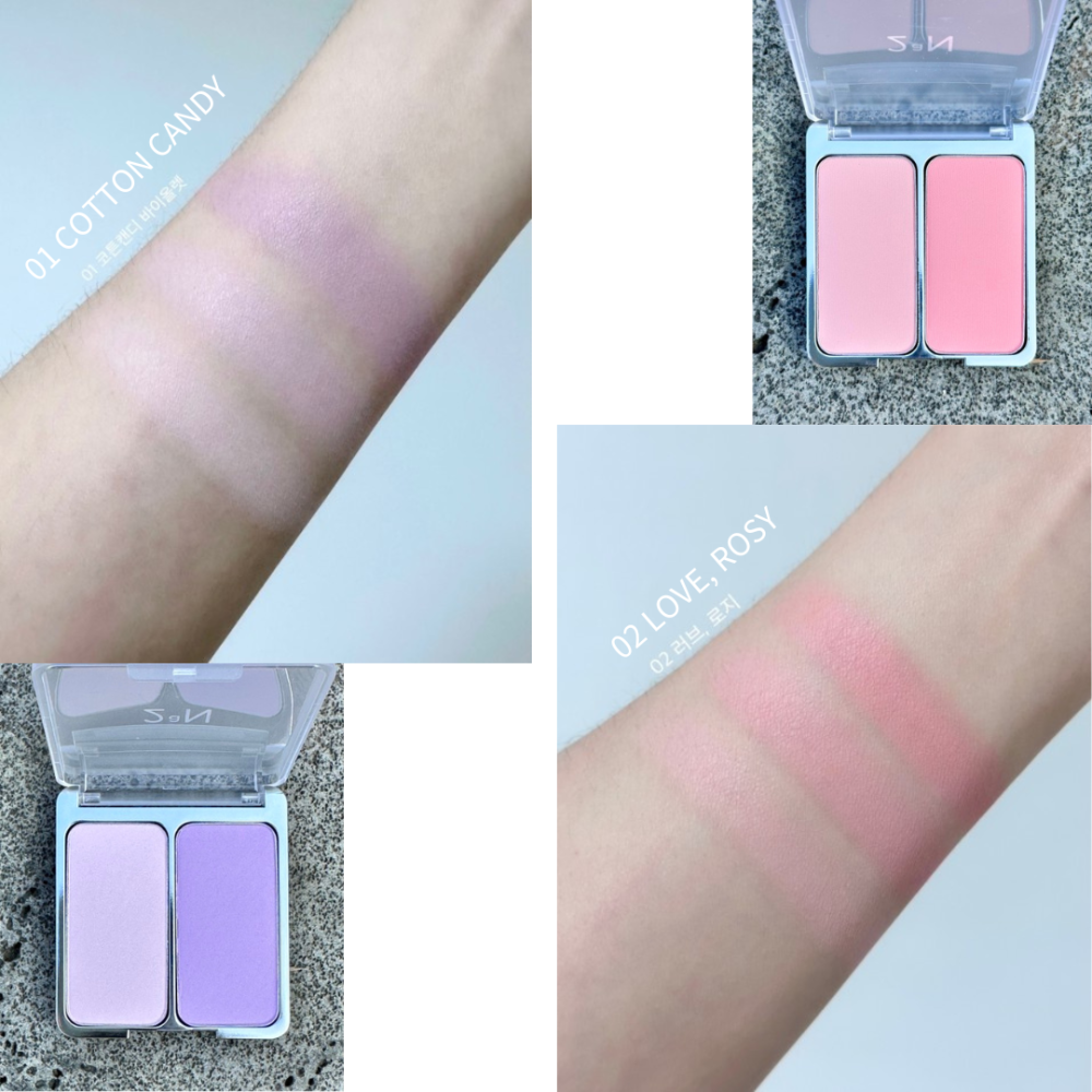 2aN | 怡豔 腮红 DUAL CHEEK 雙色腮紅 彩妝 腮紅盤 雙色 渲染 層次｜DBK生活美學｜-細節圖6