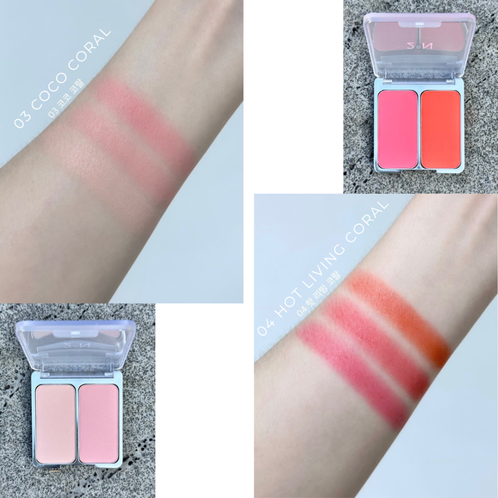2aN | 怡豔 腮红 DUAL CHEEK 雙色腮紅 彩妝 腮紅盤 雙色 渲染 層次｜DBK生活美學｜-細節圖7