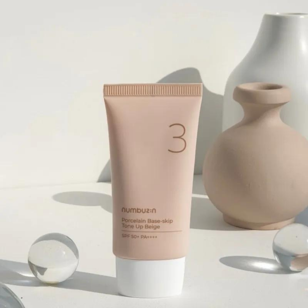 numbuzin｜潤碧之茵 數字 素顏霜  3號 陶瓷美肌 防曬 保濕 提亮 遮瑕｜DBK生活美學｜-細節圖4