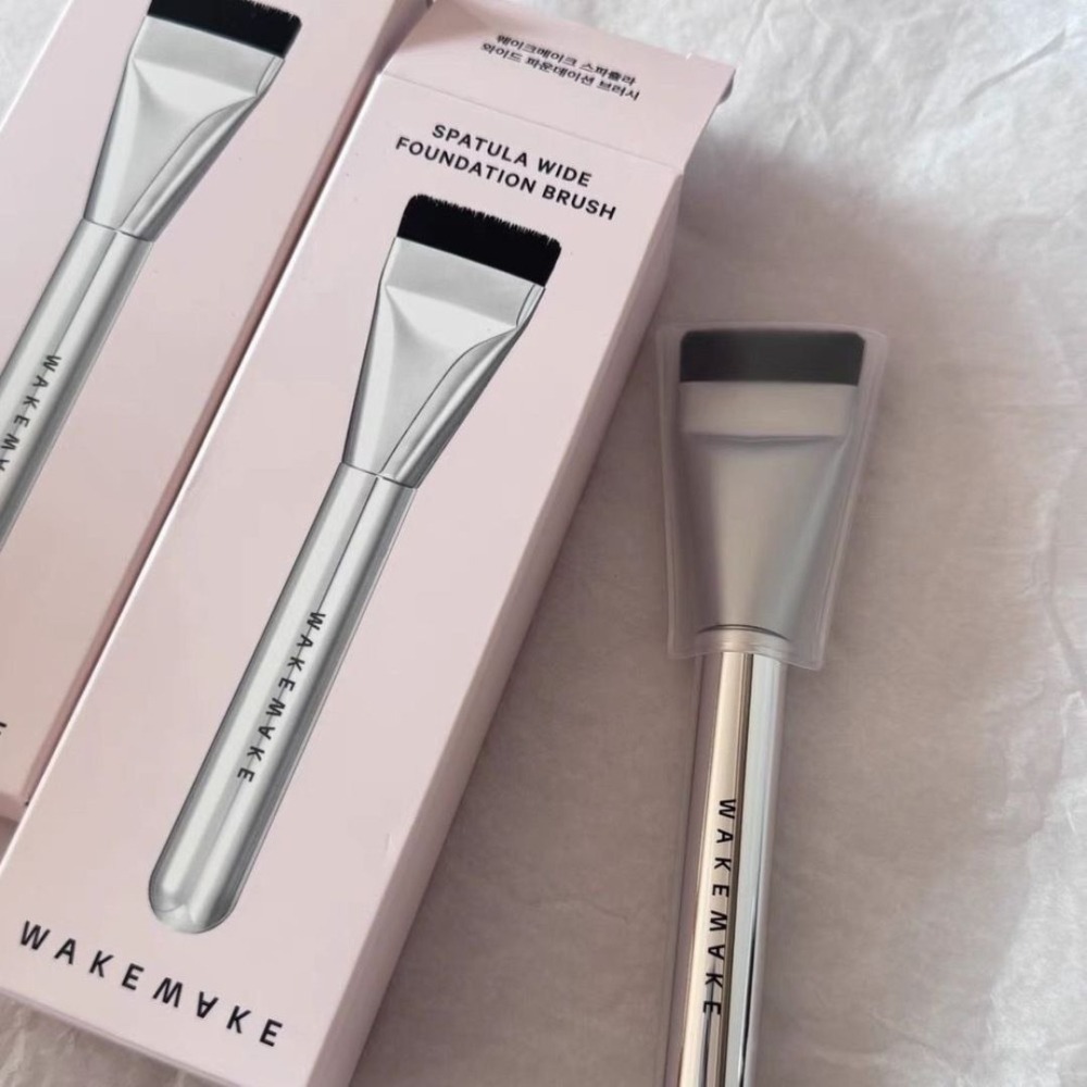 WAKEMAKE｜一字型粉底刷 均勻 扁薄 粉底刷 刷具 FOUNDATION BRUSH｜DBK生活美學｜-細節圖3