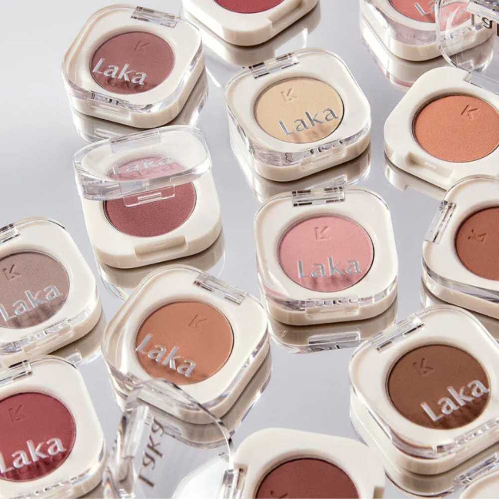 Laka｜光譜單色眼影 米白色 香草 立體感 清透妝感 單色眼影 遮淚溝 ｜DBK生活美學｜-細節圖2