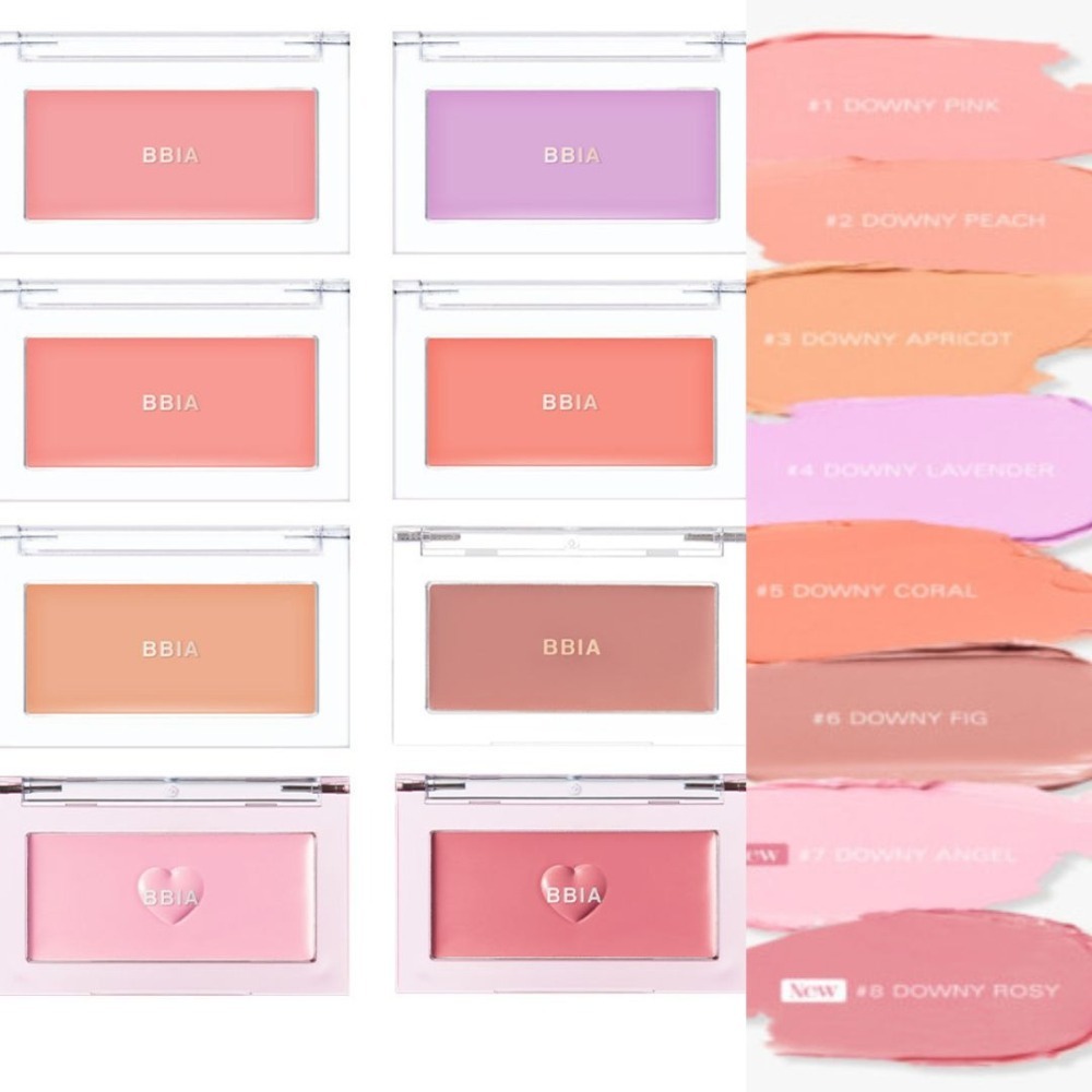BBIA｜魅雅 絲絨腮紅膏 腮紅餅 Downy 奶油配方 嬰兒肌膚 澎潤 顯色 隱形毛孔｜DBK生活美學｜-細節圖2