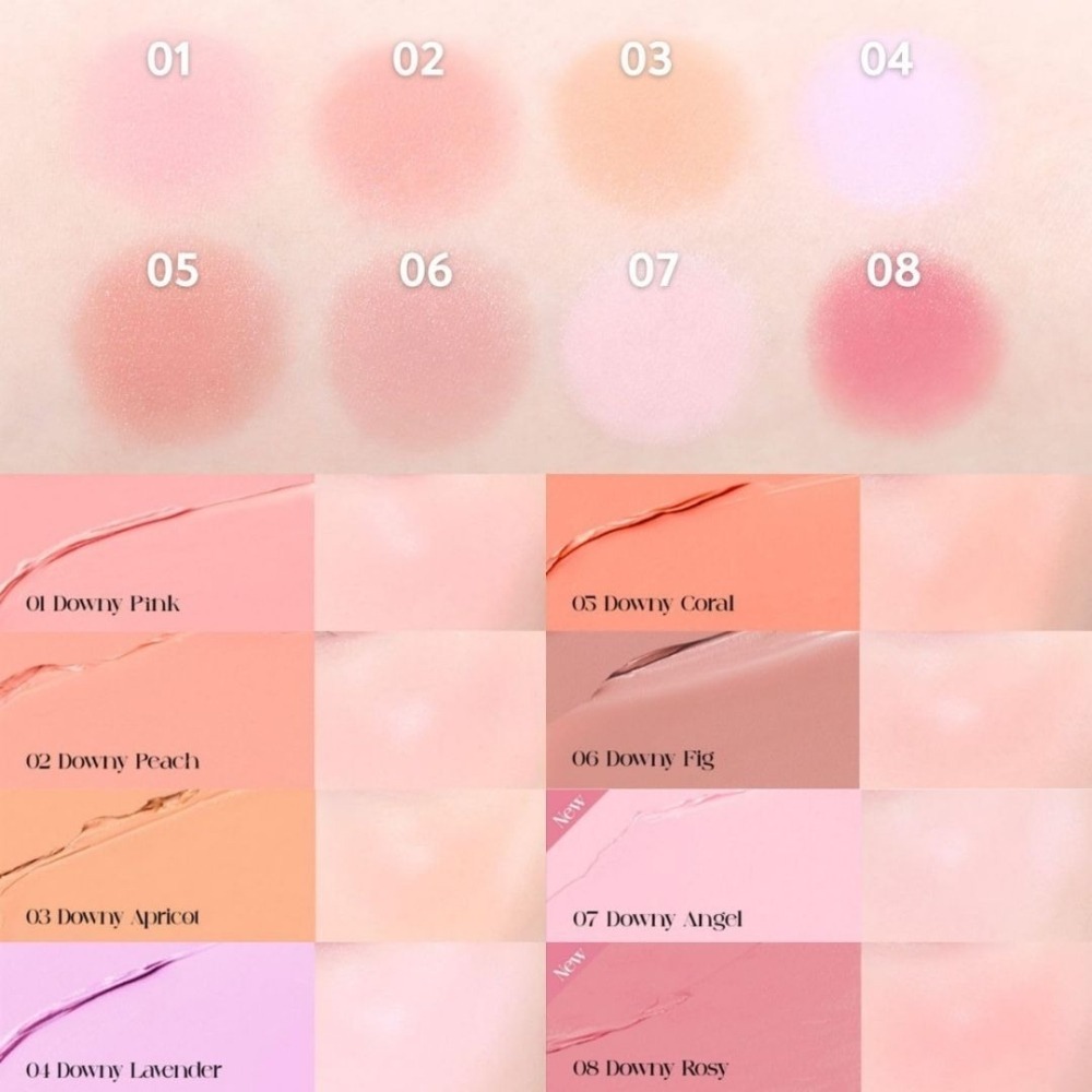 BBIA｜魅雅 絲絨腮紅膏 腮紅餅 Downy 奶油配方 嬰兒肌膚 澎潤 顯色 隱形毛孔｜DBK生活美學｜-細節圖3