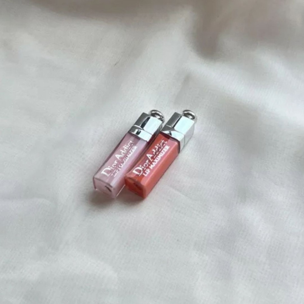 Dior｜豐漾俏唇蜜 束口袋 組合 2ml 嬰兒粉 豆沙紅 玫瑰裸 唇蜜 閃亮 閃粉｜DBK生活美學｜-細節圖2