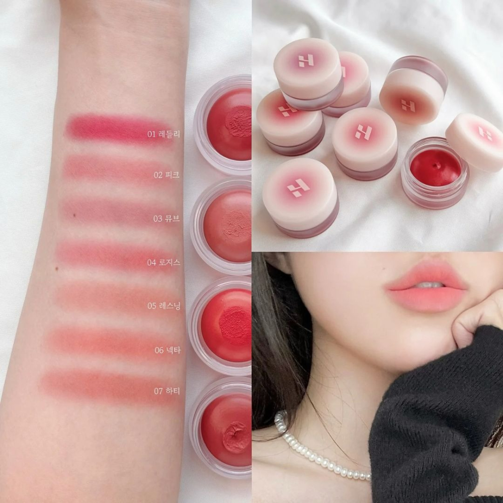 HOLIKA HOLIKA｜慕斯兩用唇頰彩 唇頰兩用 慕斯唇泥 腮紅 輕盈 不厚重 霧面 空氣唇泥｜DBK生活美學｜-細節圖6