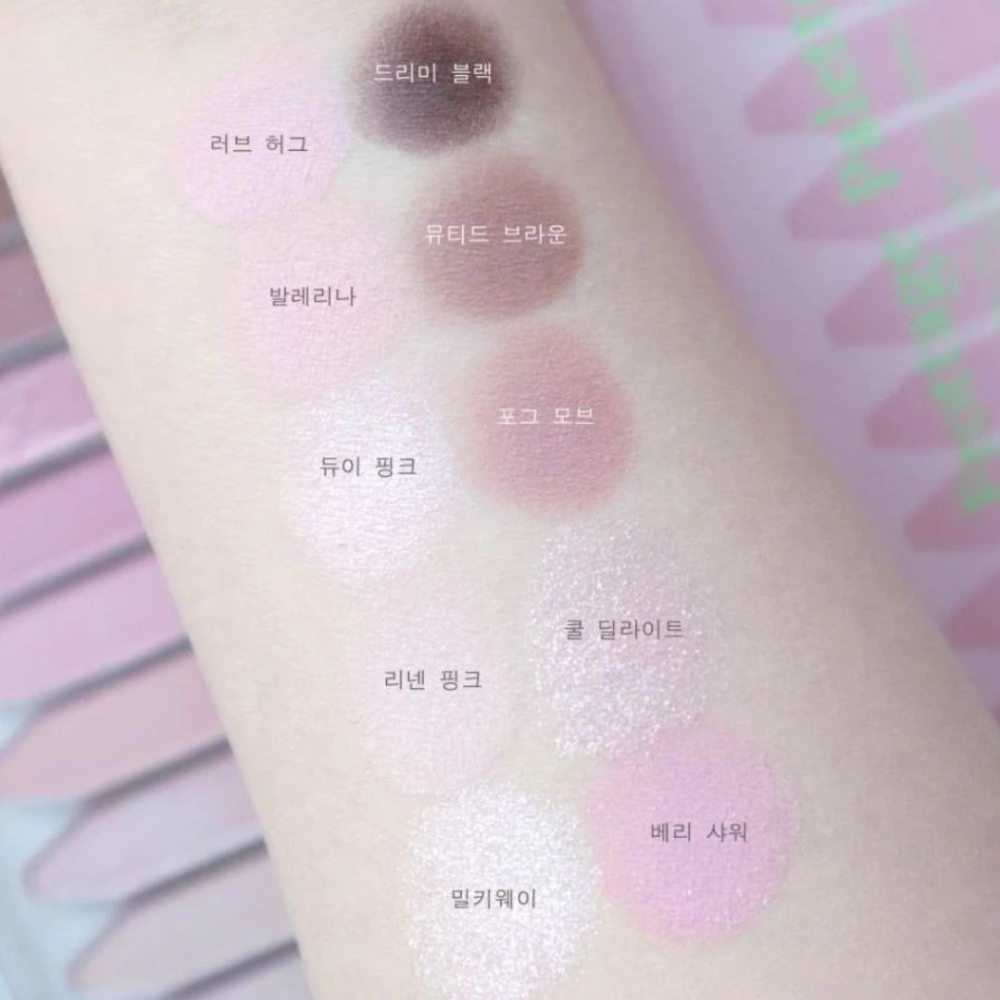 too cool for school｜美術課 十色眼影盤 調色盤 淡雅 柔軟 腮紅 眼影 修容｜DBK生活美學｜-細節圖4