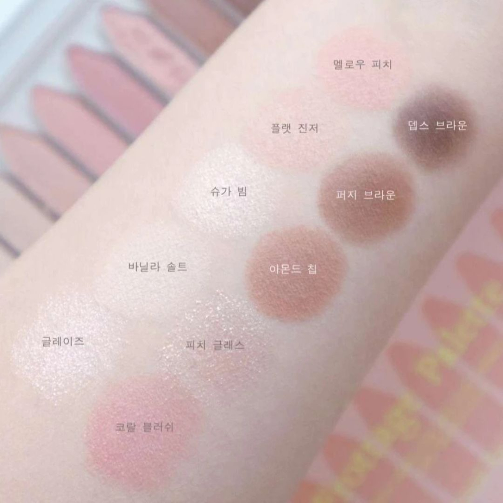 too cool for school｜美術課 十色眼影盤 調色盤 淡雅 柔軟 腮紅 眼影 修容｜DBK生活美學｜-細節圖6