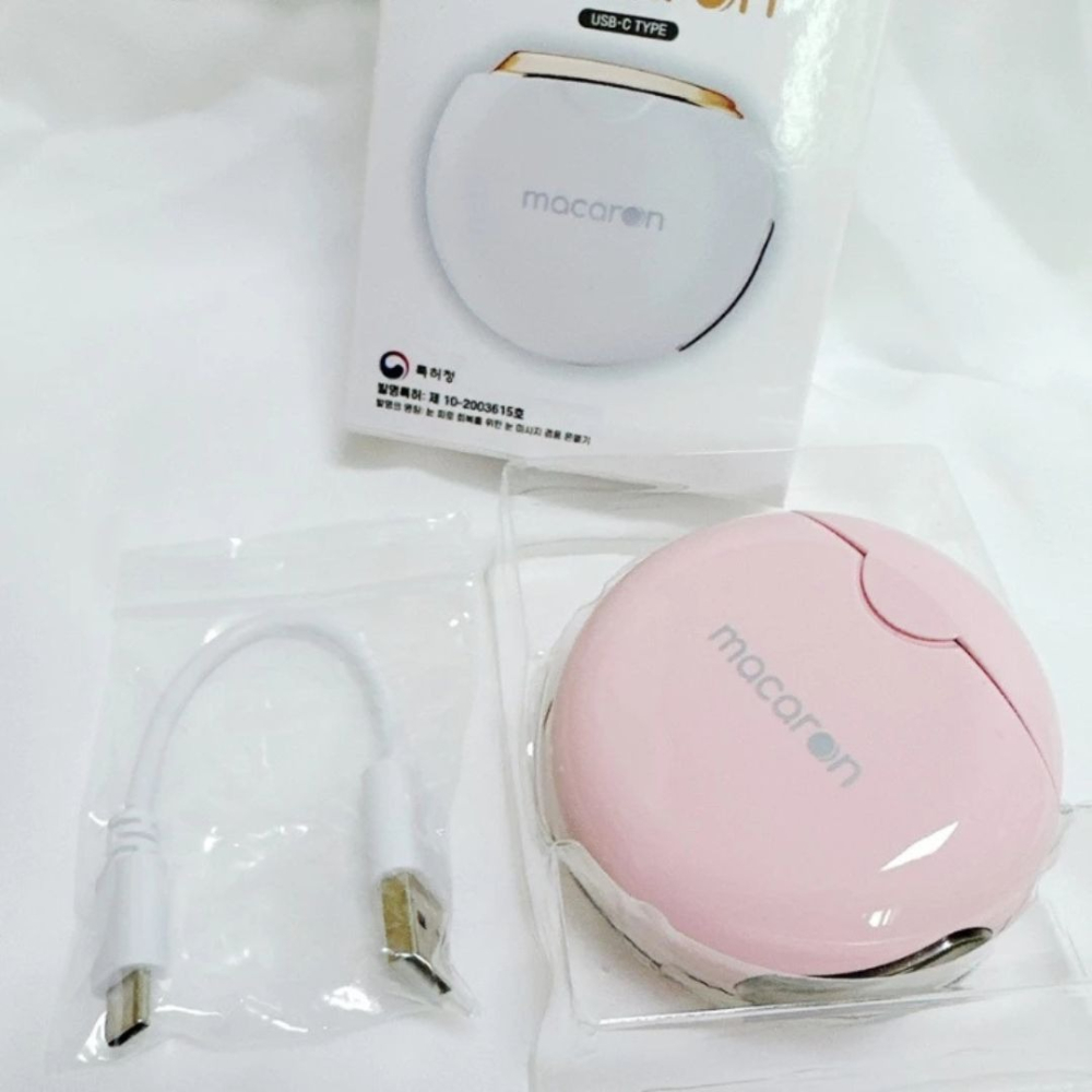MACARON｜溫感眼部按摩機 新升級二合一 溫感 震動 舒緩疲勞 迷你 小巧攜帶 穴位按摩 眼周｜DBK生活美學｜-細節圖3