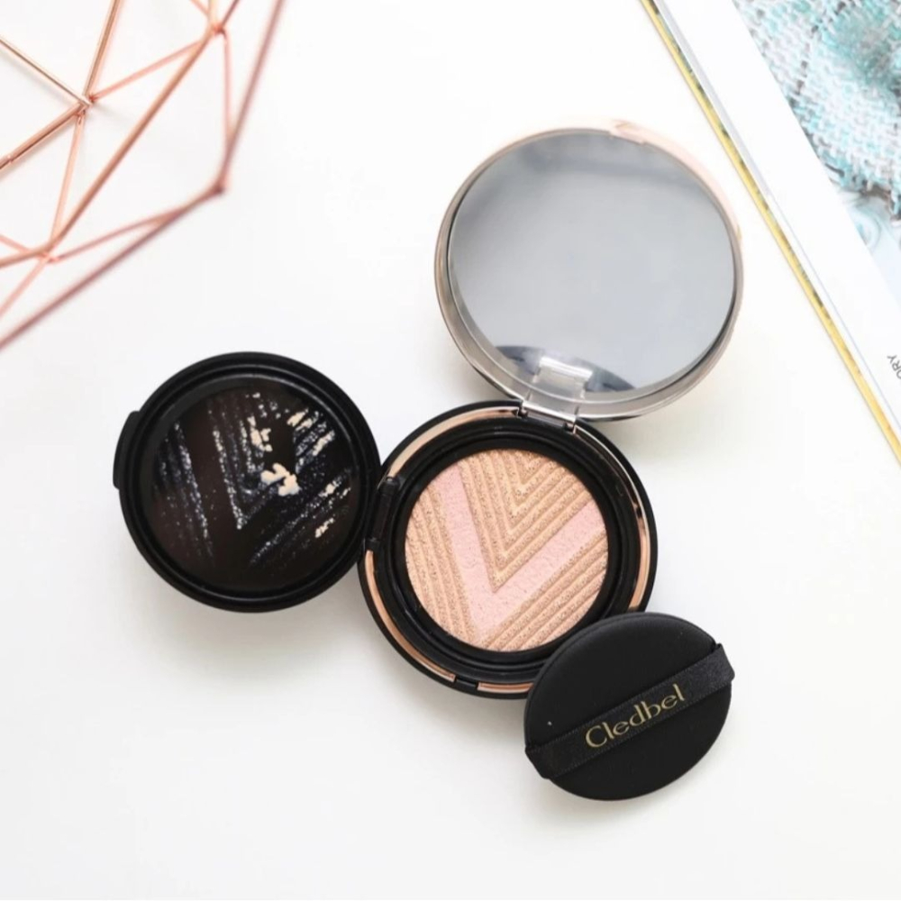 CLEDBEL｜煥彩光澤緊緻提拉V氣墊 奇蹟能量 金喜愛 高素榮 夫婦世界 高光 保濕 清透｜DBK生活美學｜-細節圖3