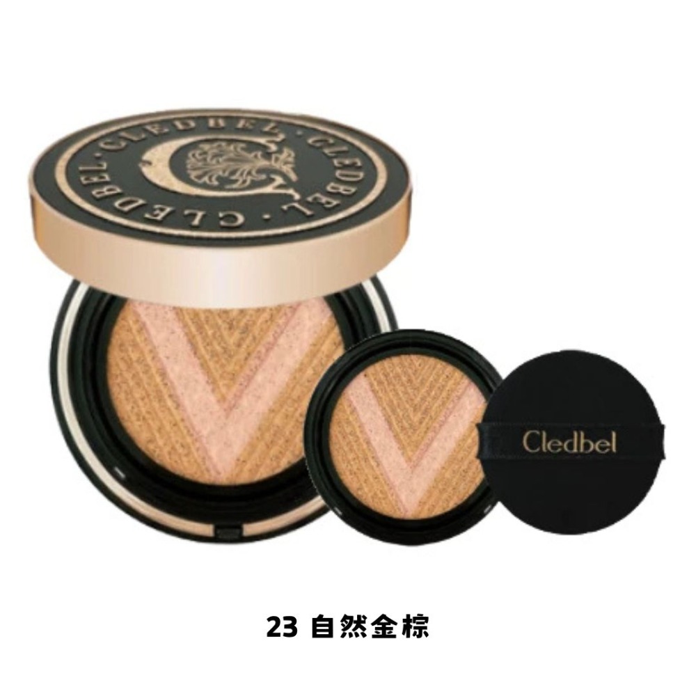 CLEDBEL｜煥彩光澤緊緻提拉V氣墊 奇蹟能量 金喜愛 高素榮 夫婦世界 高光 保濕 清透｜DBK生活美學｜-規格圖6