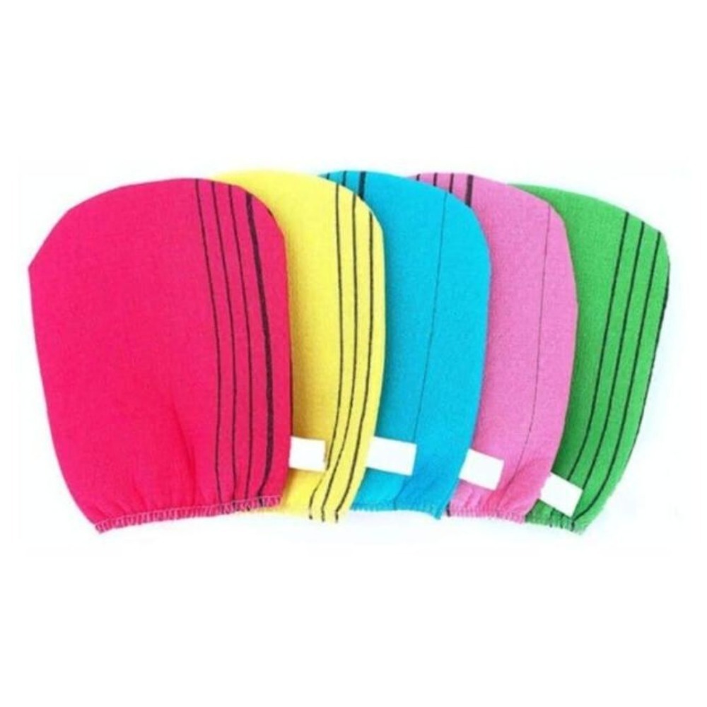 韓國搓澡巾｜韓國 正宗 汗幕蒸 去角質 沐浴手套 搓澡手套 身體去角質 雙面 毛巾 手套 搓澡神器｜DBK生活美學｜-規格圖2