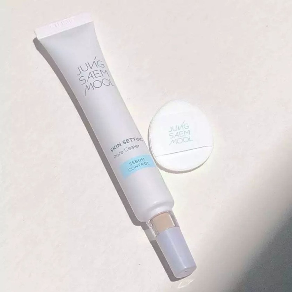 jung saem mool｜鄭瑄茉 毛孔隱形妝前乳 緊緻 控油 無暇 貼合 遮瑕 自然 小粉撲｜DBK生活美學｜-細節圖2