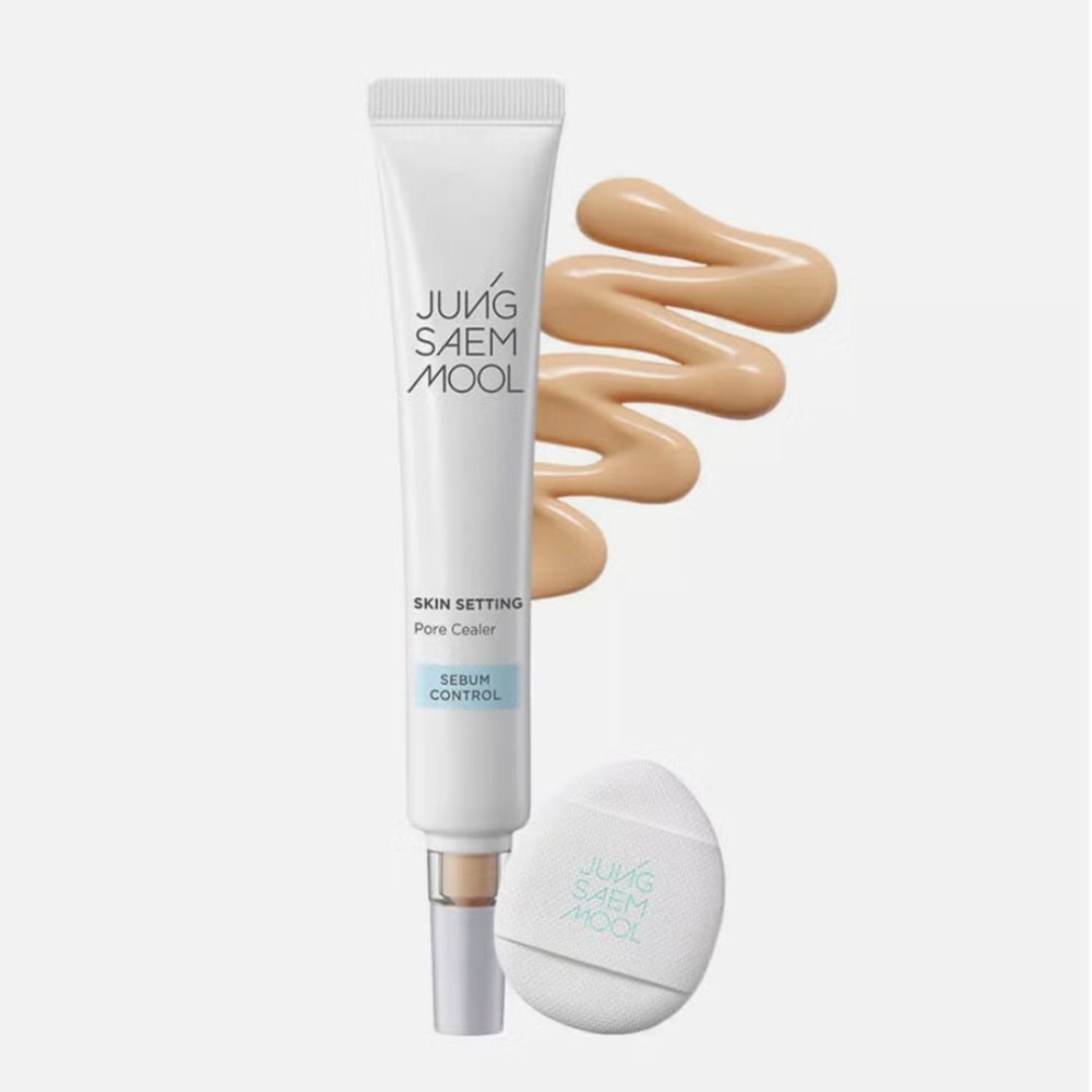 jung saem mool｜鄭瑄茉 毛孔隱形妝前乳 緊緻 控油 無暇 貼合 遮瑕 自然 小粉撲｜DBK生活美學｜-規格圖4