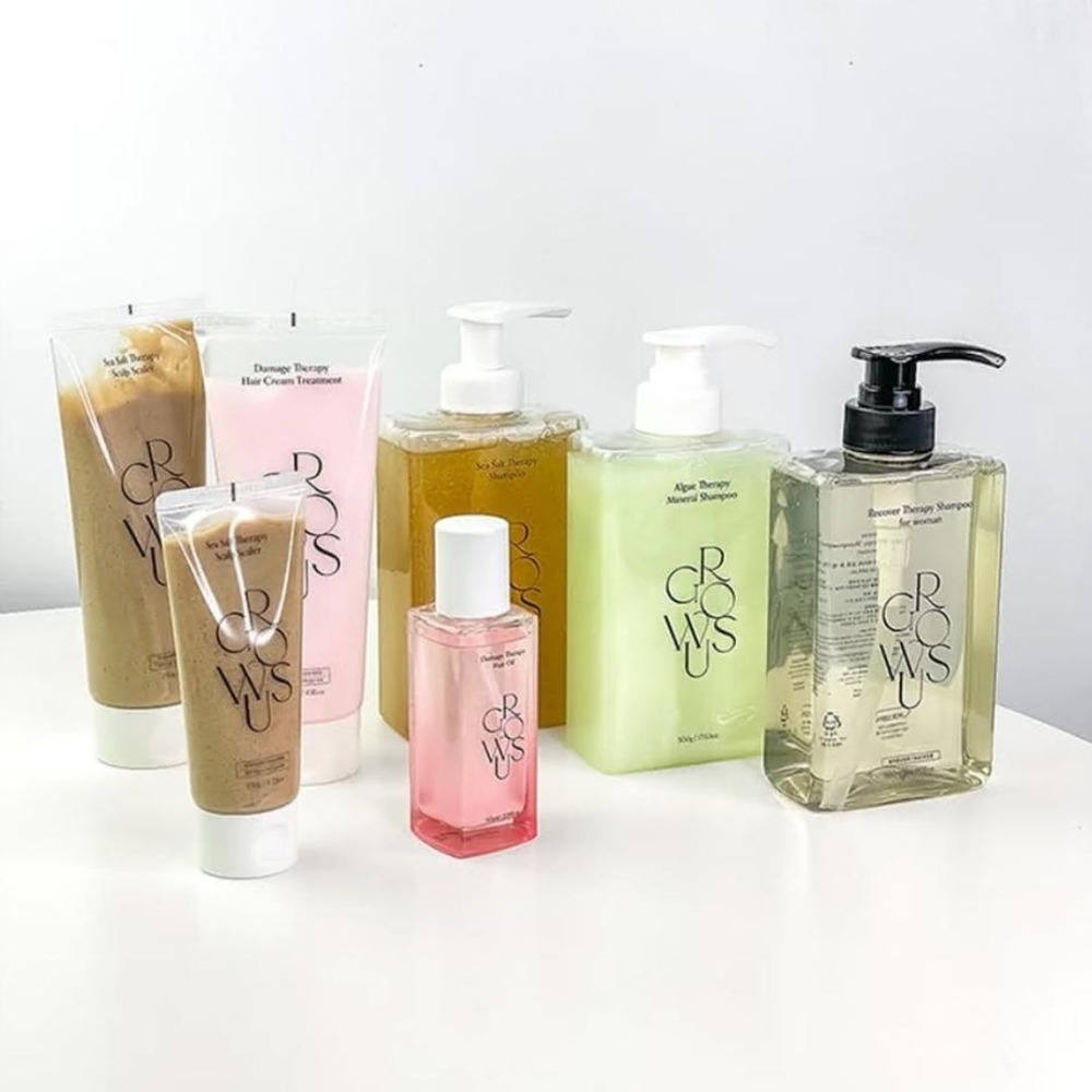 GROWUS 戈洛絲｜珍珠粉 免沖洗護髮噴霧 安瓶 經典洗髮精 5款 修護 控油 頭皮彈性 海鹽｜DBK生活美學｜-細節圖2