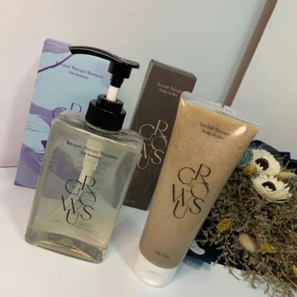 GROWUS 戈洛絲｜珍珠粉 免沖洗護髮噴霧 安瓶 經典洗髮精 5款 修護 控油 頭皮彈性 海鹽｜DBK生活美學｜-細節圖4