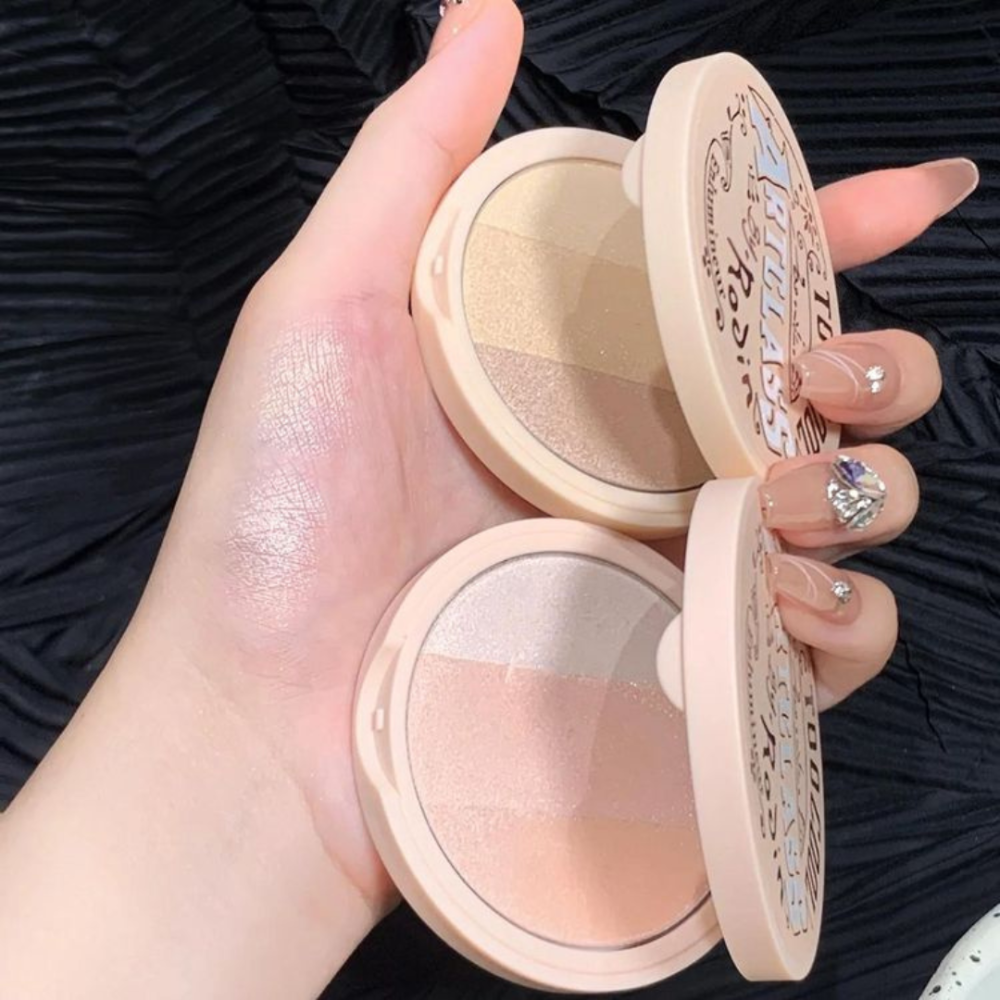 too cool for school｜三色打亮粉餅 三色高光 高光 修容 腮紅 美術課 打亮 提亮｜DBK生活美學｜-細節圖3