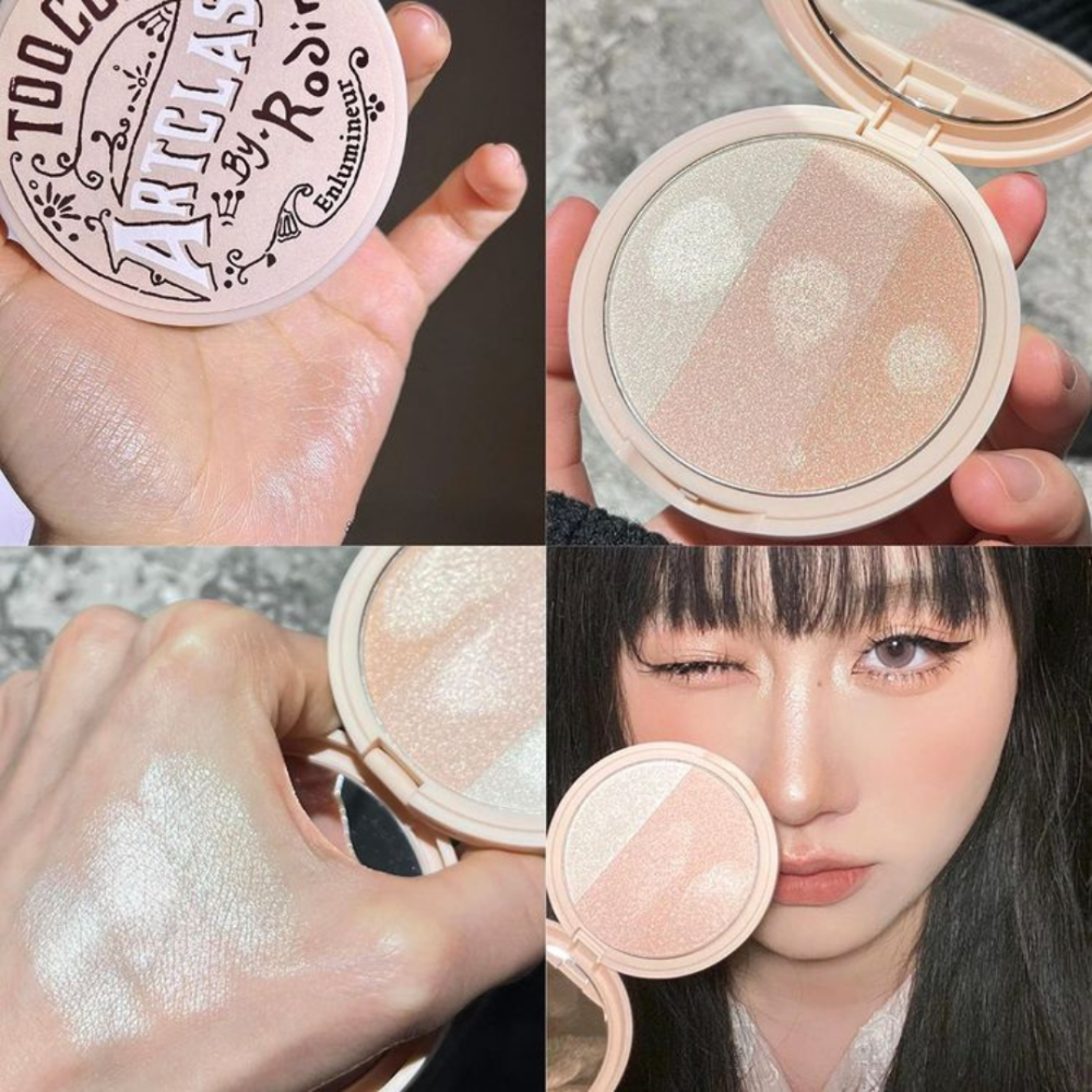 too cool for school｜三色打亮粉餅 三色高光 高光 修容 腮紅 美術課 打亮 提亮｜DBK生活美學｜-細節圖6