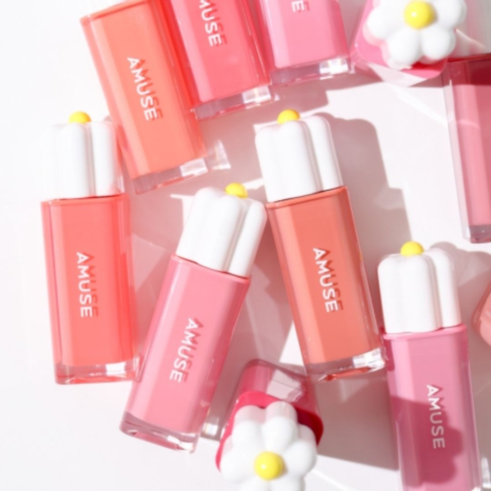 AMUSE | 小花唇釉 DEW TINT 光澤唇釉 水光 透亮 唇釉 透明唇釉 水嫩｜DBK生活美學｜-細節圖5