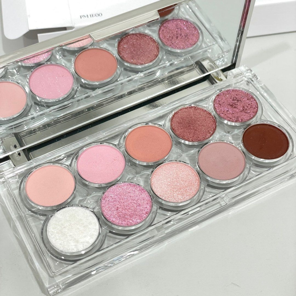 LUMMIR｜四季光感眼影盤 眼妝 多色眼影盤 打量 顯色 服貼 冷色 珠光霧面 漸層暈染 約會｜DBK生活美學｜-細節圖2